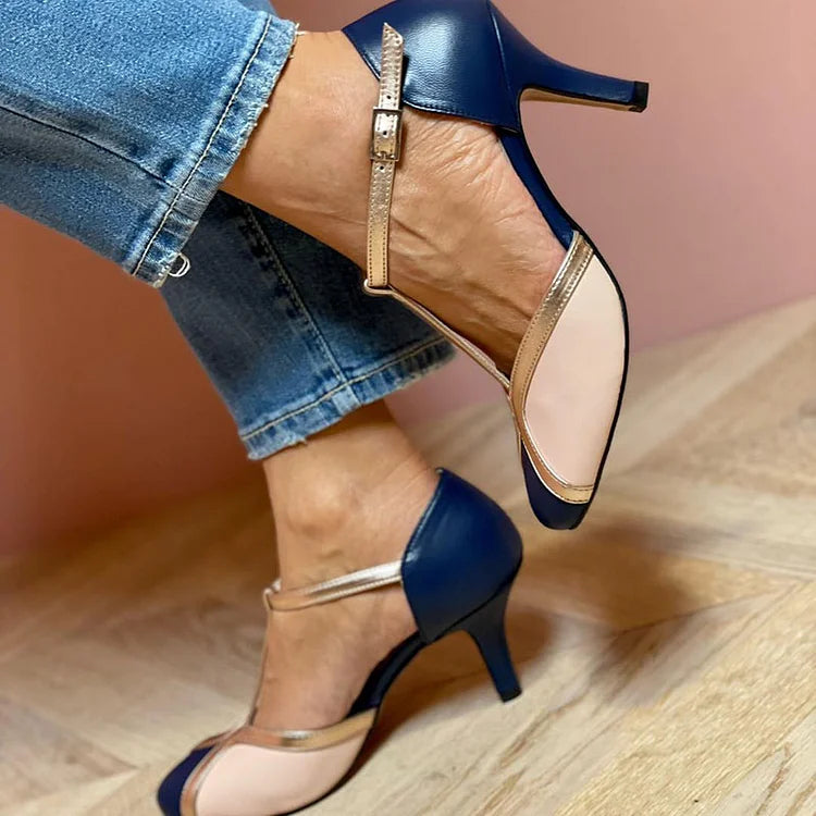 RETRÒ T-BAR HEELS
