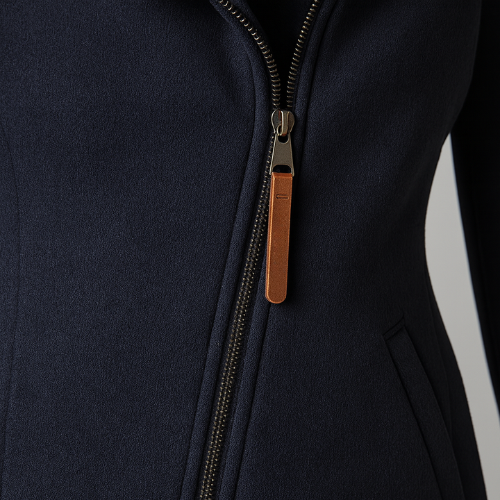 Eleonora™ | Cappotto Invernale con Zip Asimmetrica