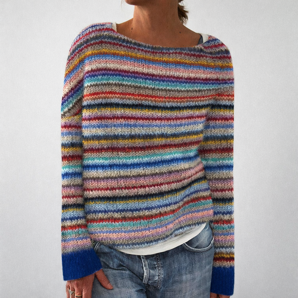 Alba ❘ Maglione in maglia con motivo nordico