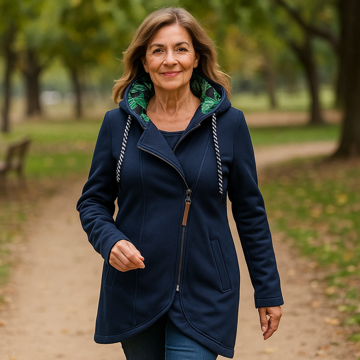 Eleonora™ | Cappotto Invernale con Zip Asimmetrica