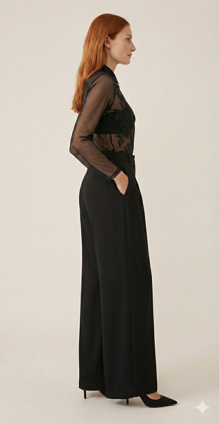 Completo – FLVEX Elegante Pizzo Nero