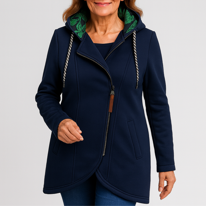 Eleonora™ | Cappotto Invernale con Zip Asimmetrica