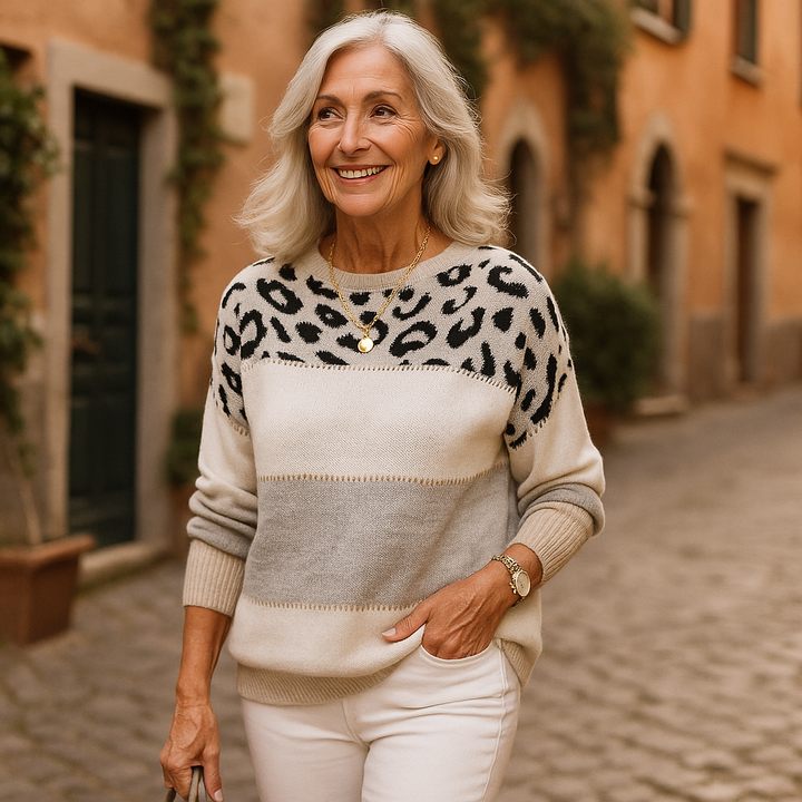 Sofia™ | Maglione leopardato