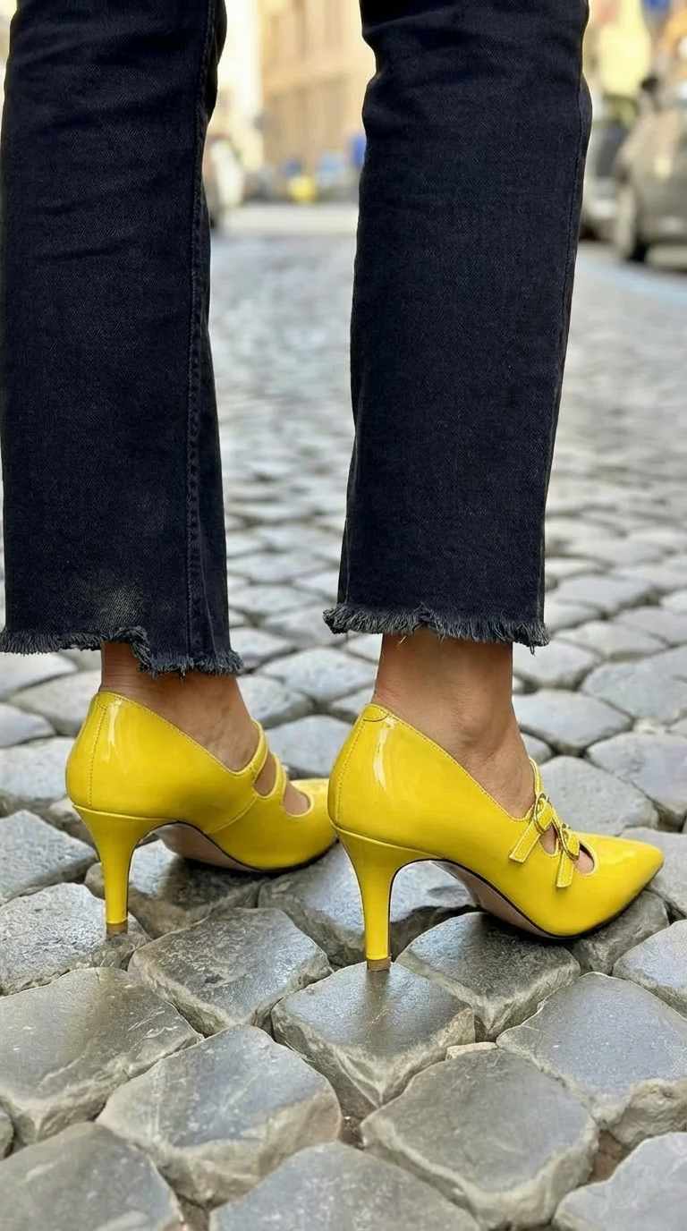 DÉCOLLETÉ A DOPPIO CINTURINO